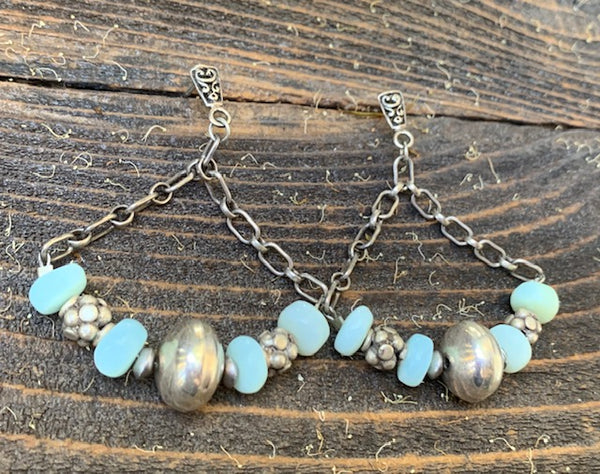 Peruvian Opal Earrings